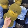 New lettered embroidered denim washed hole gradient color baseball caps for men and women, summer versatile caps, couple baseball caps, versatile caps Specification image